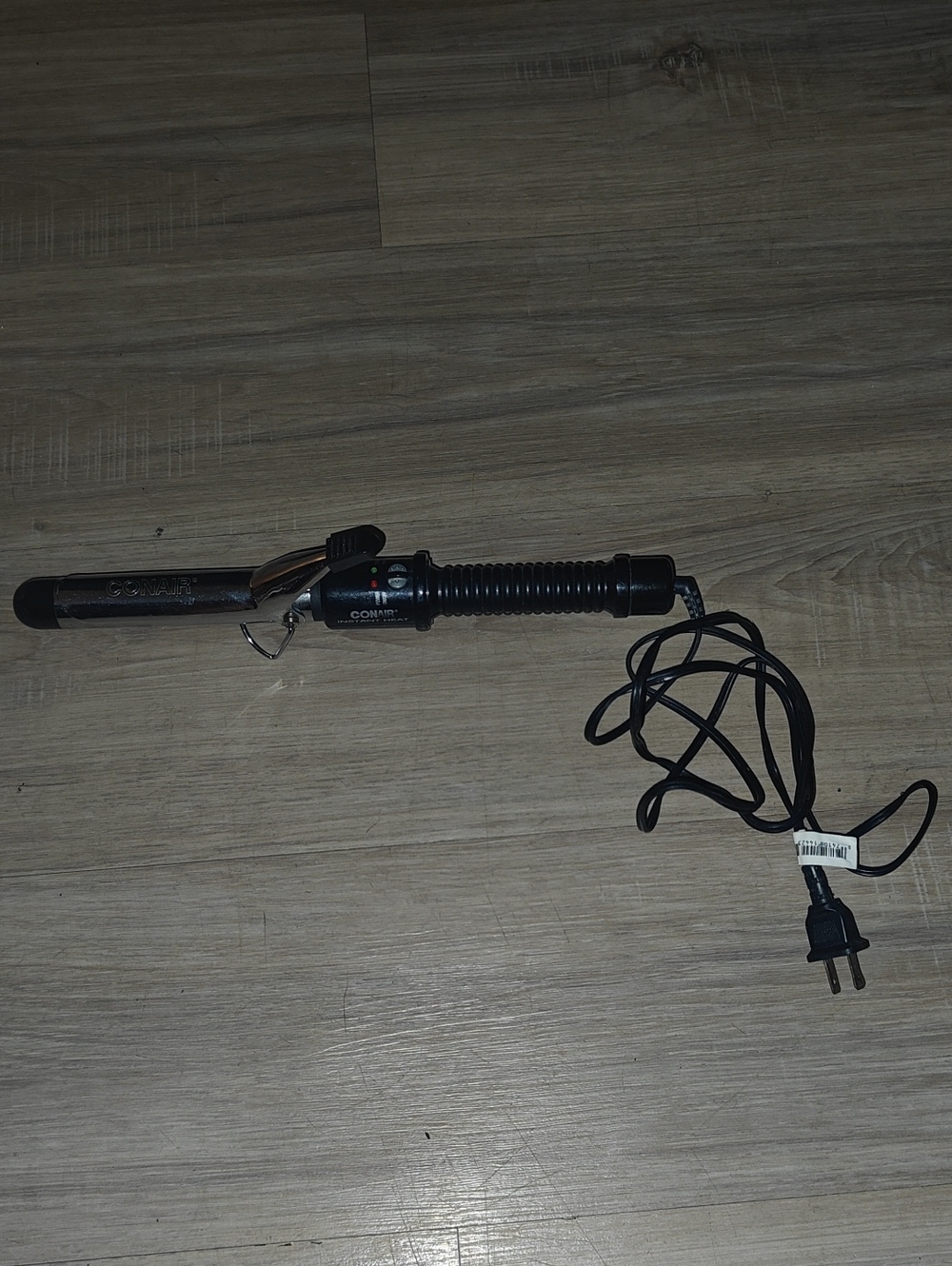 Black Conair Curling Iron with Clamp